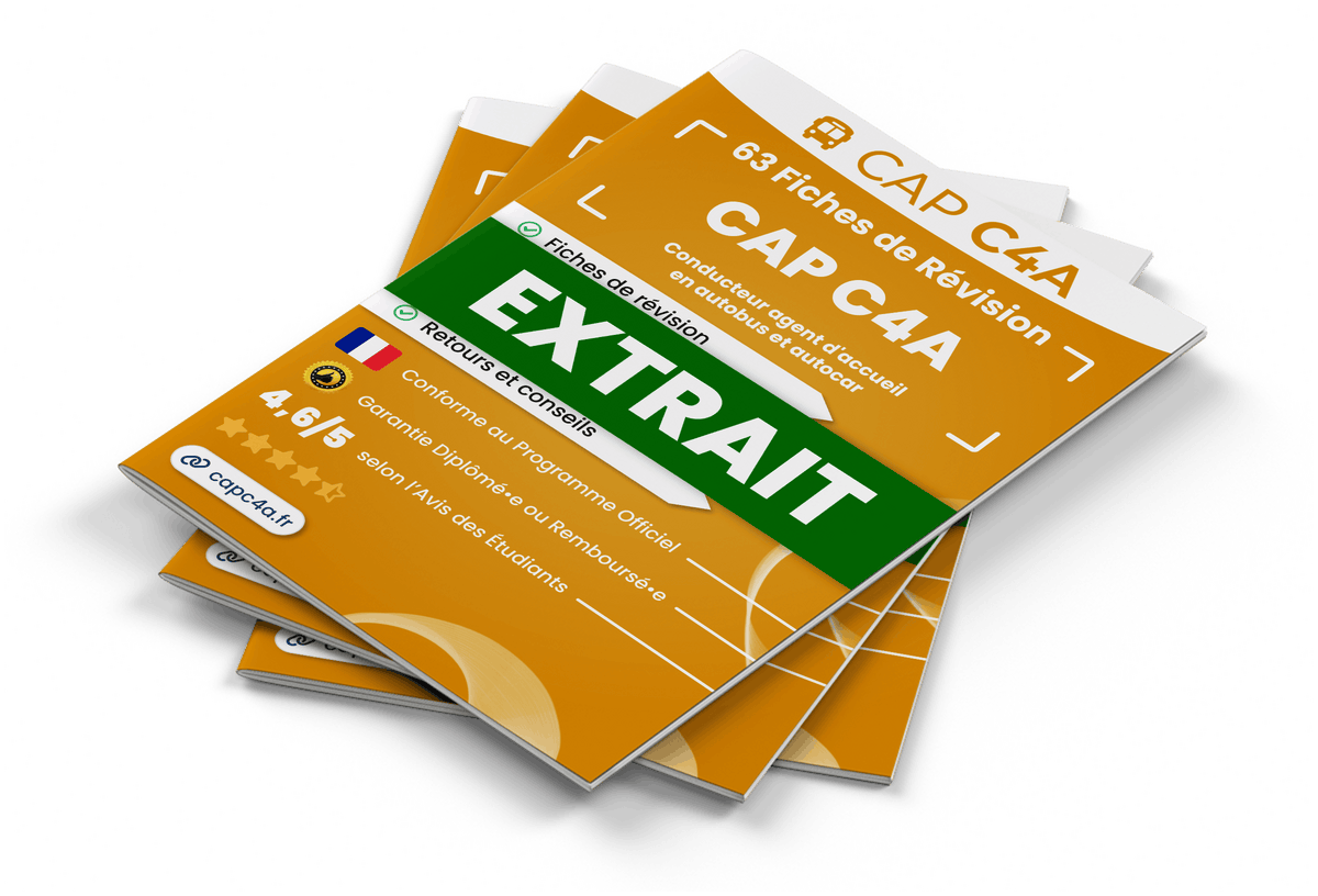 Extrait Fiches Révision gratuites CAP C4A
